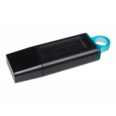 Flash Kingston USB 3.2 DT Exodia 64GB Black/Teal - изображение 4