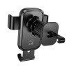 Автотримач для телефона HOCO H80 Vista gravity car holder (air outlet) Black Metal Gray (Black Metal Gray)- № 4