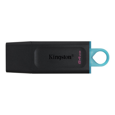 Flash Kingston USB 3.2 DT Exodia 64GB Black/Teal - зображення 1