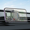 Тримач для мобільного HOCO H28 Rainbow ring magnetic car holder(air outlet) Black - зображення 7