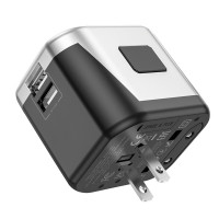 УЗП HOCO AC5 Level dual port universal conversion charger Black (Цвет 7073) - фото № 7