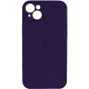 Чохол для смартфона Silicone Full Case AA Camera Protect for Apple iPhone 15 59,Berry Purple