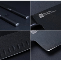 Набір ножів з 2 предметів Xiaomi HuoHou Heat Knife Set Black 2 pcs  - фото № 7
