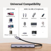 USB-хаб UGREEN 4-Port USB-C Hub (Серый)- № 5