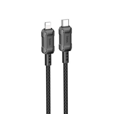 Кабель HOCO X94 Leader PD charging data cable iP Black (6931474794208) - зображення 1