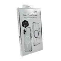 Чохол для смартфона Space Magnetic for Apple iPhone 16 Transparent (Цвет 66120) - фото № 6