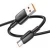 Кабель BOROFONE BX93 Super power 100W charging data cable Type-C Black (7073)- № 3