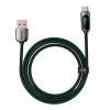 Кабель Baseus Display Fast Charging Data Cable USB to Type-C 66W 2m Green (Зелёный)- № 3