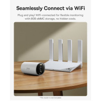 IP-камера відеоспостереження Baseus Security B1 Outdoor Camera 2K White (Колір 7068) - фото № 8