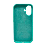 Чохол для смартфона Silicone Full Case AA Open Cam for Apple iPhone 16 17,Sea Blue (Цвет Sea-Blue) - фото № 3