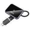 Адаптер HOCO HU1 Way car wireless CarPlay adapter Metal Gray (Black)- № 5