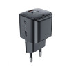 Мережевий зарядний пристрій ACEFAST A77 mini PD30W GaN USB-C charger Black - зображення 2