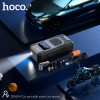 Автомобільний насос HOCO DPH04 Car portable smart air pump Black - зображення 6