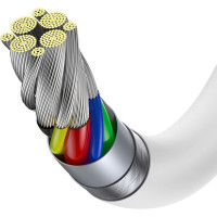 Кабель Baseus Superior Series Fast Charging Data Cable Type-C to Type-C 100W 2m White (Колір White) - фото № 4