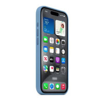 Чохол для смартфона Silicone Full Case AAA MagSafe IC for iPhone 15 Pro Max Blue (Цвет Синий) - фото № 3