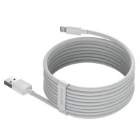 Кабель Baseus Simple Wisdom Data Cable Kit USB to iP 2.4A (2PCS/Set）1.5m White (Колір Белый) - фото № 2