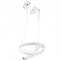 Навушники HOCO M1 Pro series earphones for Type-C White