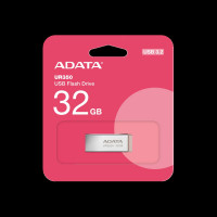 Флеш-накопичувач A-DATA USB 3.2 UR 350 32Gb Silver/Beige (Цвет Черный) - фото № 6