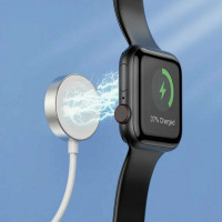 Бездротовий зарядний пристрій для смарт-годинника Hoco CW39 Wireless charger for iWatch White (Колір 7068) - фото № 7