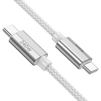 Кабель HOCO U134 Primero 240W charging data cable Type-C to Type-C (L=1.8M) Gray (Цвет Gray) - фото № 3