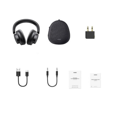 Навушники UGREEN HP106 HiTune Max3 Hybrid Active Noise-Cancelling Headphones (Black) - зображення 3