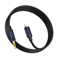 Аудіокабель BOROFONE BL20 True sound silicone digital audio conversion cable iP Black (Колір 7073) - фото № 4