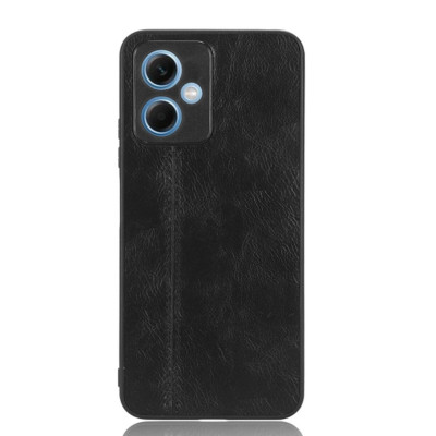 Чохол для смартфона Cosmiс Leather Case for Poco X5 5G Black (CoLeathPocoX5Black) - зображення 1