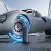 Автомобільний насос Baseus SuperMini Mega Series Double Cylinder Air Inflator Cluster Black (Black)- № 8