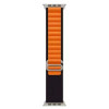 Ремінець для годинника Apple Watch Alpine Loop 42/44/45/49mm 6.Orange-Black (Alpin42-6.Orange-Black)