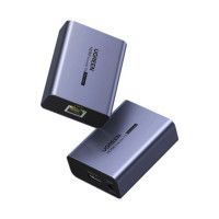 Перехідник UGREEN CM455 HDMI Over Ethernet Extender 1080P 70m EU(UGR-20519EU) (Колір Gray) - фото № 2