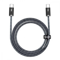Кабель Baseus Dynamic Series Fast Charging Data Cable Type-C to Type-C 100W 2m Slate Gray (Колір Slate Gray), Атикул k24947 |  купить на VILKI.NET - фото № 1
