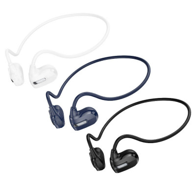 Навушники HOCO ES63 Graceful air conduction BT earphones Black - зображення 3