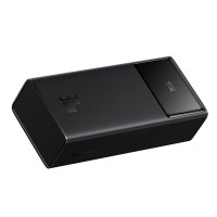 Зовнішній акумулятор Baseus Star-Lord Digital Display Fast Charging Power Bank 30000mAh 30W Cluster Black（With Simple Series Charging Cable USB to Typ (Цвет Black) - фото № 7
