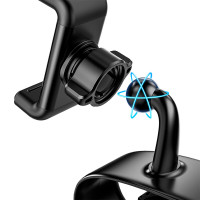 Автотримач для телефона UGREEN LP189 Dashboard Snap Clip Phone Holder Black (Колір Black) - фото № 5
