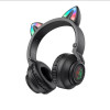 Бездротові навушники BOROFONE BO18 Cat ear BT headphones Black k16058 - № 1 Бездротові навушники BOROFONE BO18 Cat ear BT headphones Black (Черный) Borofone - № 1