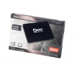 SSD DATO 480GB 2.5" 7mm SATAIII Read/Write: 545 MB/s/435 MB/s