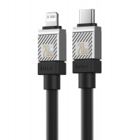 Кабель Baseus CoolPlay Series Fast Charging Cable Type-C to iP 20W 2m Black (Цвет Черный) - фото № 2
