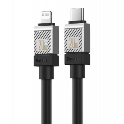 Кабель Baseus CoolPlay Series Fast Charging Cable Type-C to iP 20W 2m Black - изображение 2