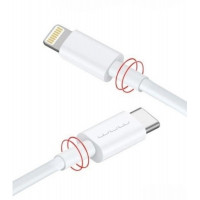 Кабель WUW-X181 Type-C to Lightning PD 20W white (Колір Белый) - фото № 2