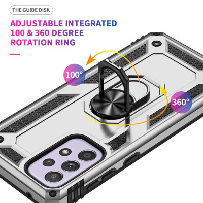 Чохол для смартфона Cosmic Robot Ring for Samsung Galaxy A33 5G Silver (RobotA33Silver) - изображение 4