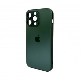 Чохол для смартфона AG Glass Matt Frame Color Logo for Apple iPhone 14 Pro Max Cangling Green