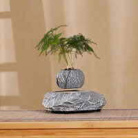 Магнітний левітаційний горщик для рослин HCNT Magnetic Levitating Pot M5B-P Grey (Цвет Grey) - фото № 2