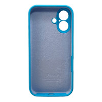 Чохол для смартфона Silicone Full Case AA Camera Protect for Apple iPhone 16 49,Cornflower (Колір Cornflower) - фото № 3