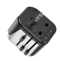 УЗП HOCO AC5 Level dual port universal conversion charger Black (Цвет 7073) - фото № 6