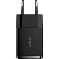 Мережевий зарядний пристрій Baseus Compact Charger 2U 10.5W EU Black (Колір Черный) - фото № 5