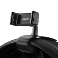 Автотримач для телефона UGREEN LP189 Dashboard Snap Clip Phone Holder Black (Колір Black) - фото № 3