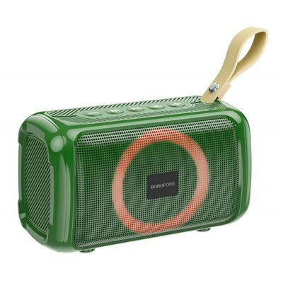 Портативна колонка BOROFONE BR17 Cool sports wireless speaker Dark Green (BR17DE) - изображение 1