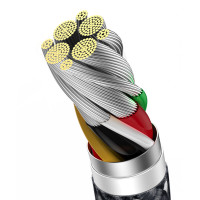 Кабель Baseus Dynamic Series Fast Charging Data Cable USB to Type-C 100W 1m Slate Gray (Колір Slate-Gray) - фото № 4