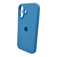 Чохол для смартфона Silicone Full Case AA Camera Protect for Apple iPhone 16 49,Cornflower (Колір Cornflower) - фото № 5