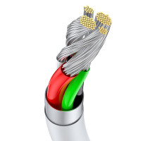 Кабель Baseus Superior Series USB to Type-C 66W 1m White (Колір 7068) - фото № 5